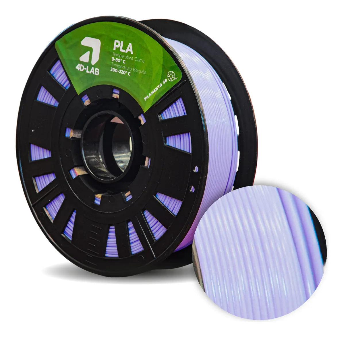 FILAMENTO PLA X 1 KG LILA 4DLAB