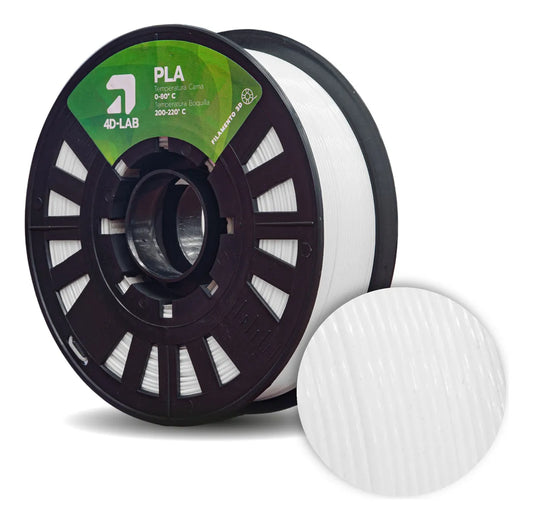 FILAMENTO PLA X 1 KG BLANCO 4DLAB