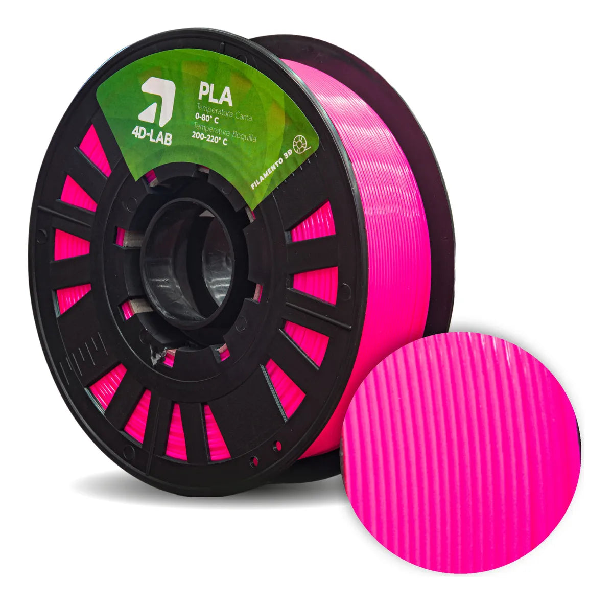 FILAMENTO PLA X 1 KG FUCSIA 4DLAB