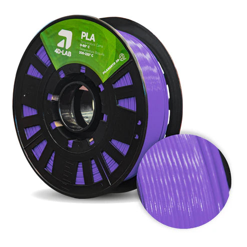FILAMENTO PLA X 1 KG MORADO 4DLAB
