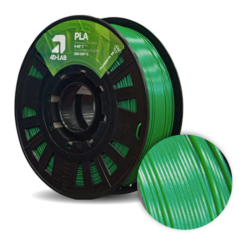 FILAMENTO PLA X 1 KG VERDE PINO 4DLAB
